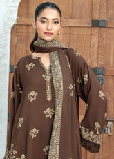 LSM Lakhany Printed Pashmina 3 Piece Unstitched Suit LSM25PP D-LG-RL-0335-C